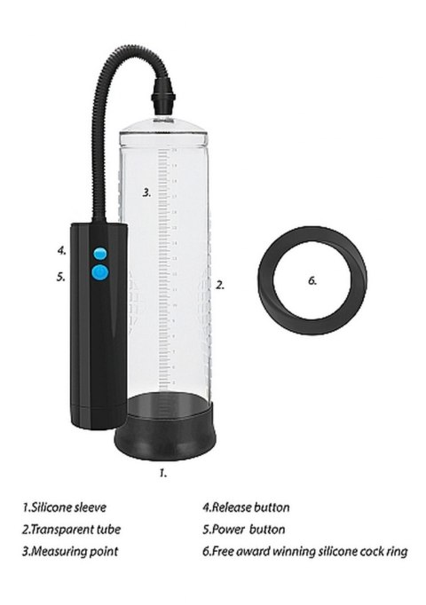 EXTREME POWER RECHARGEABLE AUTO PUMP - TRANSPARENT EXTREME POWER RECHARGEABLE AUTO PUMP - TRANSPARENT