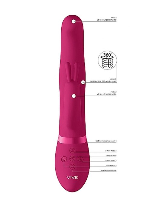 IZARA - ROTATING BEADS RABBIT - PINK IZARA - ROTATING BEADS RABBIT - PINK