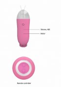 JAYDEN - DUAL RECHARGEABLE VIBRATING REMOTE TOY - PINK