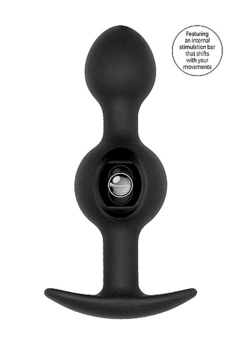 N0. 90 - SELF PENETRATING BUTT PLUG - BLACK N0. 90 - SELF PENETRATING BUTT PLUG - BLACK
