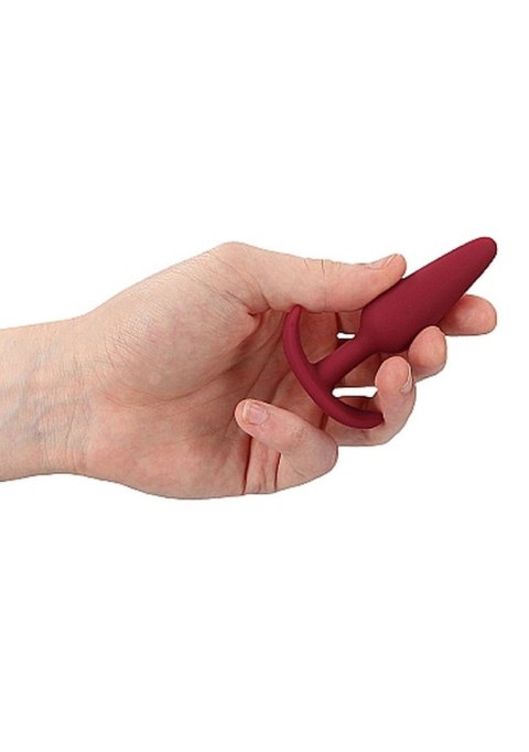 SLIM BUTT PLUG - RED SLIM BUTT PLUG - RED