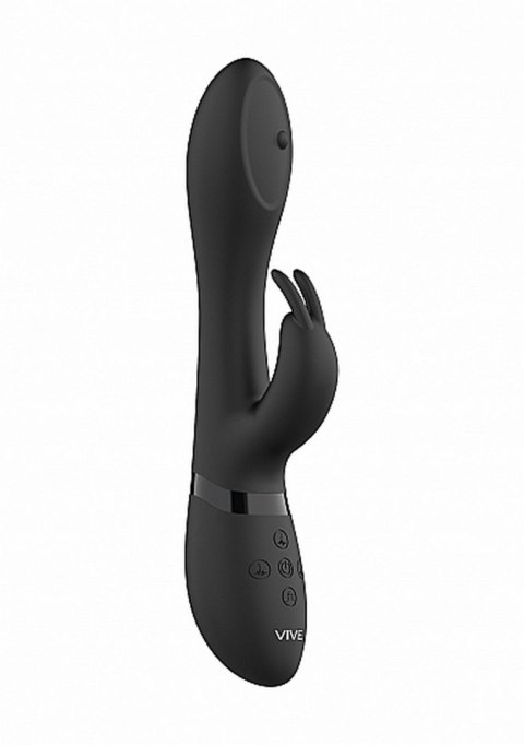 WIBRATOR MIRA - SPINNING G-SPOT RABBIT - BLACK WIBRATOR MIRA - SPINNING G-SPOT RABBIT - BLACK