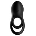 PIERŚCIEŃ EREKCYJNY SEX RING WIBRACJE STYMULATOR Ring - Legendary Duo (Black)