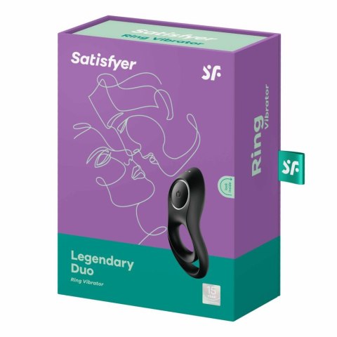 PIERŚCIEŃ EREKCYJNY SEX RING WIBRACJE STYMULATOR Ring - Legendary Duo (Black) PIERŚCIEŃ EREKCYJNY SEX RING WIBRACJE STYMULATOR Ring - Legendary Duo (Black)