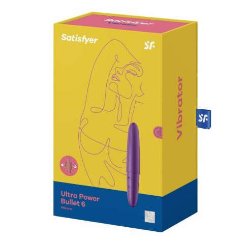 Stymulator-Ultra Power Bullet 6 (Violet) Stymulator-Ultra Power Bullet 6 (Violet)