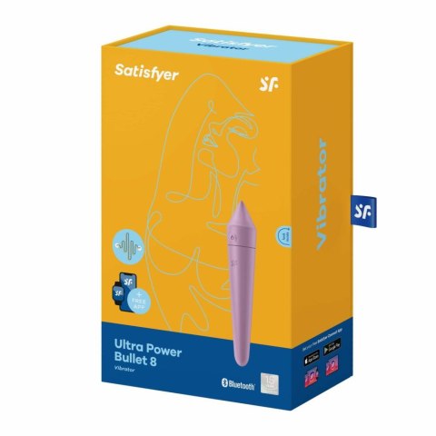 STYMULATOR-ULTRA POWER BULLET 8 (LILAC) STYMULATOR-ULTRA POWER BULLET 8 (LILAC)