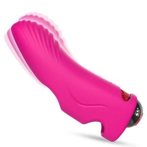 NAKŁADKA NA PALEC STYMULUJE WYDŁUŻA ORGAZM MASAŻ AURORA PINK NAKŁADKA NA PALEC STYMULUJE WYDŁUŻA ORGAZM MASAŻ AURORA PINK