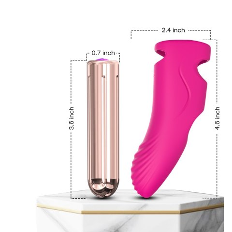 NAKŁADKA NA PALEC STYMULUJE WYDŁUŻA ORGAZM MASAŻ AURORA PINK NAKŁADKA NA PALEC STYMULUJE WYDŁUŻA ORGAZM MASAŻ AURORA PINK