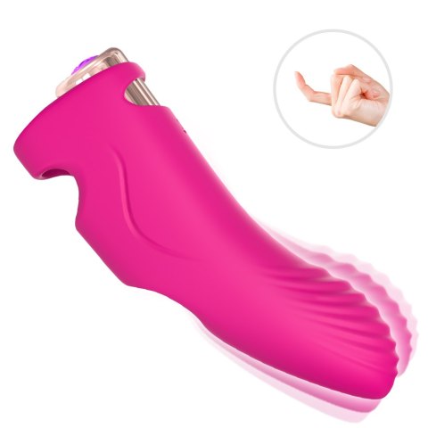 NAKŁADKA NA PALEC STYMULUJE WYDŁUŻA ORGAZM MASAŻ AURORA PINK NAKŁADKA NA PALEC STYMULUJE WYDŁUŻA ORGAZM MASAŻ AURORA PINK