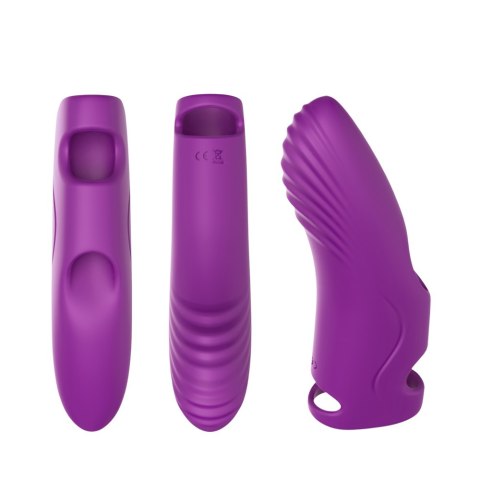 NAKŁADKA NA PALEC STYMULUJE WYDŁUŻA ORGAZM MASAŻ AURORA PURPLE NAKŁADKA NA PALEC STYMULUJE WYDŁUŻA ORGAZM MASAŻ AURORA PURPLE