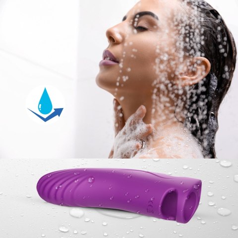 NAKŁADKA NA PALEC STYMULUJE WYDŁUŻA ORGAZM MASAŻ AURORA PURPLE NAKŁADKA NA PALEC STYMULUJE WYDŁUŻA ORGAZM MASAŻ AURORA PURPLE