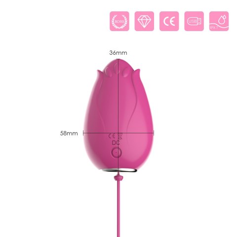 JAJKO STYMULUJĄCE MANDALA ROSE PINK JAJKO STYMULUJĄCE MANDALA ROSE PINK