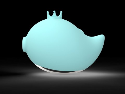 RACHEL VIBRATING & SUCKING FISH USB 9 FUNCTIONS, BLUE RACHEL VIBRATING & SUCKING FISH USB 9 FUNCTIONS, BLUE