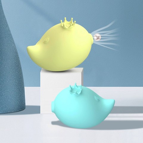 RACHEL VIBRATING & SUCKING FISH USB 9 FUNCTIONS, BLUE RACHEL VIBRATING & SUCKING FISH USB 9 FUNCTIONS, BLUE