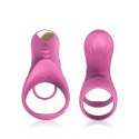 PIERŚCIEŃ EREKCYJNY SEX RING WIBRACJE STYMULATOR RANGER RED PINK