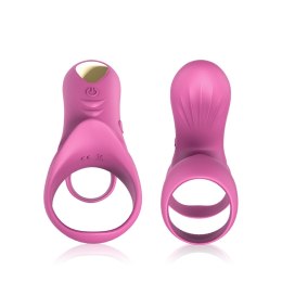 PIERŚCIEŃ EREKCYJNY SEX RING WIBRACJE STYMULATOR RANGER RED PINK