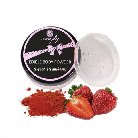 Sweet Strawberry Edible Body Powder Sweet Strawberry Edible Body Powder