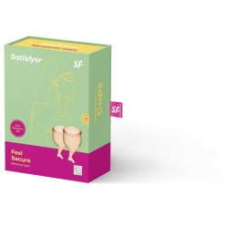 Feel Secure Menstrual Cup orange