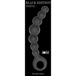 PLUG-ANAL BEADS FLEXIBLE WAND BLACK