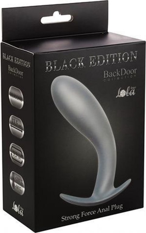 Plug-Strong Force Anal Plug Grey Plug-Strong Force Anal Plug Grey