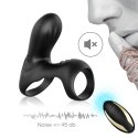 PIERŚCIEŃ EREKCYJNY SEX RING WIBRACJE STYMULATOR RANGER BLACK