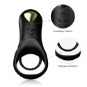 PIERŚCIEŃ EREKCYJNY SEX RING WIBRACJE STYMULATOR RANGER BLACK