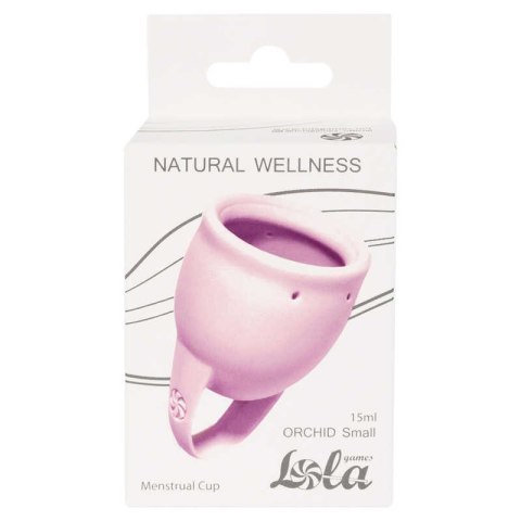 TAMPONY-MENSTRUAL CUP NATURAL WELLNESS ORCHID SMALL 15 ML TAMPONY-MENSTRUAL CUP NATURAL WELLNESS ORCHID SMALL 15 ML