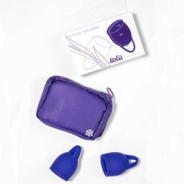 TAMPONY-MENSTRUAL CUPS KIT NATURAL WELLNESS IRIS