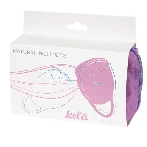TAMPONY-MENSTRUAL CUPS KIT NATURAL WELLNESS ORCHID TAMPONY-MENSTRUAL CUPS KIT NATURAL WELLNESS ORCHID