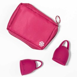 TAMPONY-MENSTRUAL CUPS KIT NATURAL WELLNESS PEONY