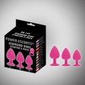 ZESTAW DIAMOND KING STARTER 3-PACK, PINK/PINK STONE