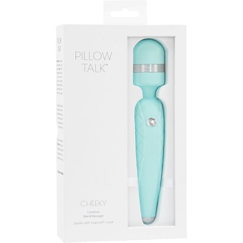 PILLOW TALK - CHEEKY WAND MASSAGER TEAL PILLOW TALK - CHEEKY WAND MASSAGER TEAL
