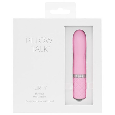 PILLOW TALK - FLIRTY BULLET VIBRATOR PINK PILLOW TALK - FLIRTY BULLET VIBRATOR PINK