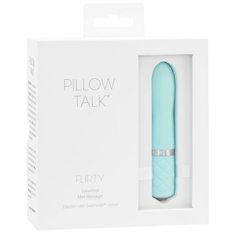 PILLOW TALK - FLIRTY BULLET VIBRATOR TEAL PILLOW TALK - FLIRTY BULLET VIBRATOR TEAL