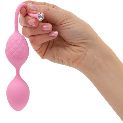 KULKI GEJSZY TRENING MIĘŚNI KEGLA KORALIKI JAJKA PILLOW TALK - FRISKY PLEASURE BALLS PINK KULKI GEJSZY TRENING MIĘŚNI KEGLA KORALIKI JAJKA PILLOW TALK - FRISKY PLEASURE BALLS PINK