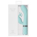 PILLOW TALK - KINKY RABBIT & G-SPOT VIBRATOR TEAL