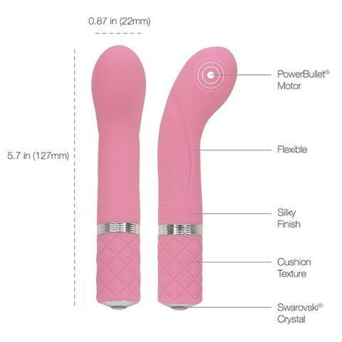 PILLOW TALK - RACY G-SPOT VIBRATOR PINK PILLOW TALK - RACY G-SPOT VIBRATOR PINK