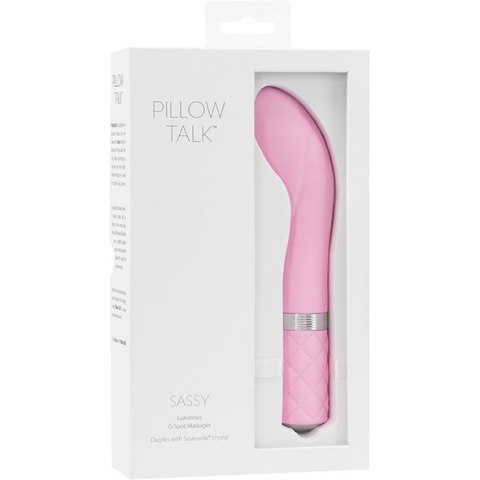 PILLOW TALK - SASSY G-SPOT VIBRATOR PINK PILLOW TALK - SASSY G-SPOT VIBRATOR PINK