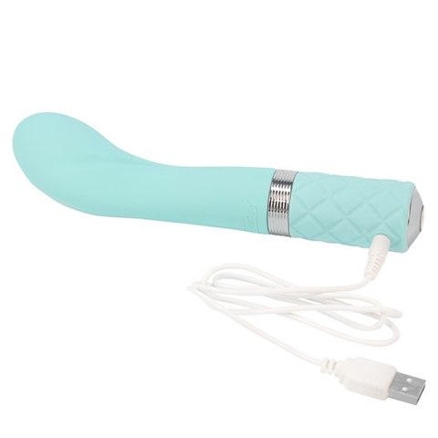 PILLOW TALK - SASSY G-SPOT VIBRATOR TEALL PILLOW TALK - SASSY G-SPOT VIBRATOR TEALL