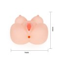 MASTURBATOR SZTUCZNA DUPA I CIPKA POCHWA WIBRACJE BAILE - Masturbator vibr Temptation PASSION LADY