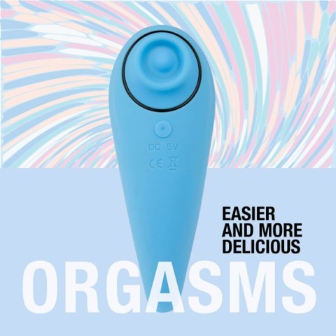 FEELZTOYS - FEMMEGASM TAPPING & TICKLING VIBRATOR TURQOISE FEELZTOYS - FEMMEGASM TAPPING & TICKLING VIBRATOR TURQOISE