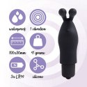 NAKŁADKA NA PALEC STYMULUJE WYDŁUŻA ORGAZM MASAŻ FEELZTOYS - MAGIC FINGER VIBRATOR BLACK