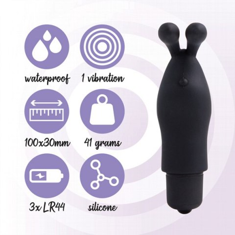 NAKŁADKA NA PALEC STYMULUJE WYDŁUŻA ORGAZM MASAŻ FEELZTOYS - MAGIC FINGER VIBRATOR BLACK NAKŁADKA NA PALEC STYMULUJE WYDŁUŻA ORGAZM MASAŻ FEELZTOYS - MAGIC FINGER VIBRATOR BLACK