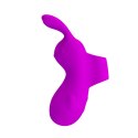 NAKŁADKA NA PALEC STYMULUJE WYDŁUŻA ORGAZM MASAŻ PRETTY LOVE - Finger Bunny
