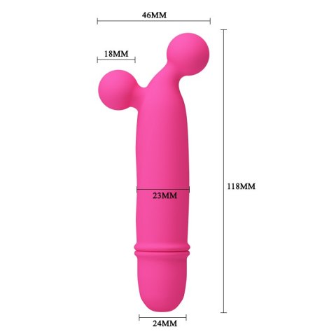 WIBRATOR STYMULATOR MASAŻER ŁECHTACZKI 10 WIBRACJI WIBRATOR STYMULATOR MASAŻER ŁECHTACZKI 10 WIBRACJI