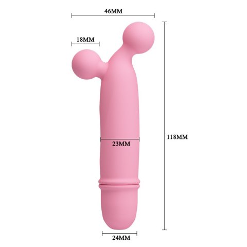 WIBRATOR STYMULATOR MASAŻER ŁECHTACZKI 10 WIBRACJI WIBRATOR STYMULATOR MASAŻER ŁECHTACZKI 10 WIBRACJI