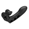 NAKŁADKA NA PALEC STYMULUJE WYDŁUŻA ORGAZM MASAŻ PRETTY LOVE - Orlando Finger Black