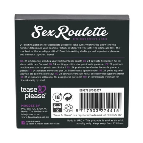 SEX ROULETTE KAMASUTRA (NL-DE-EN-FR-ES-IT-PL-RU-SE-NO) SEX ROULETTE KAMASUTRA (NL-DE-EN-FR-ES-IT-PL-RU-SE-NO)
