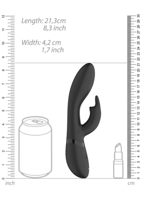 WIBRATOR-ZOSIA - CLASSIC G-SPOT RABBIT - BLACK WIBRATOR-ZOSIA - CLASSIC G-SPOT RABBIT - BLACK