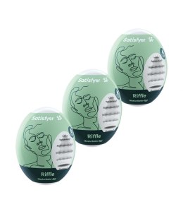 MASTURBATOR MASTURBATOR-EGGS (SET OF 3 RIFFLE)